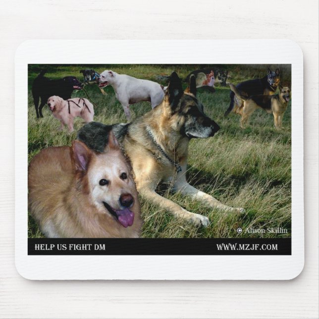 Where We All Wait Mouse Pad (Front)