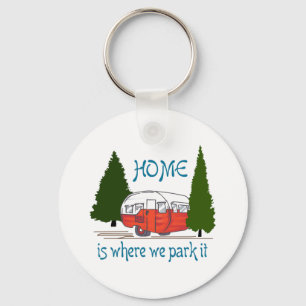 Where We Park It Key Ring