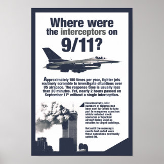Where were the 911 interceptors? High-Res Poster