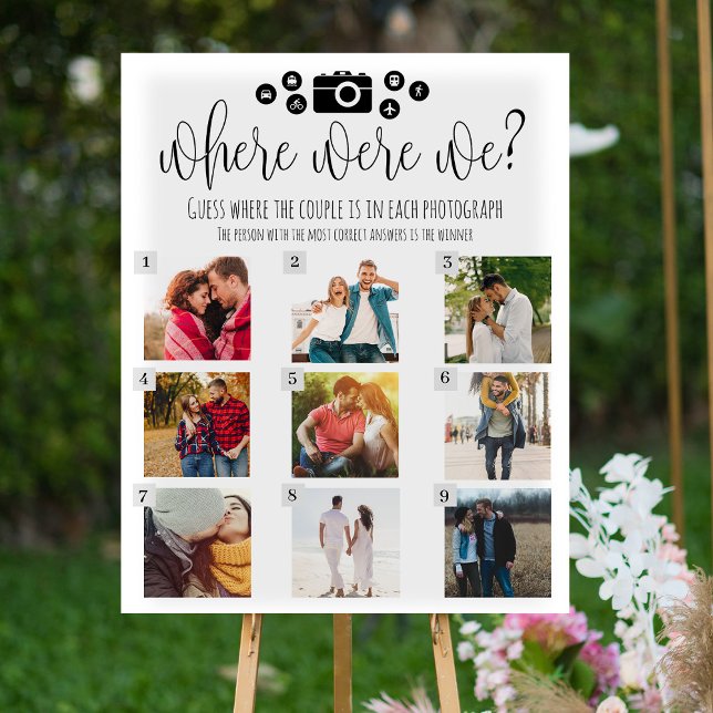 Where Were We Game Poster (Creator Uploaded)