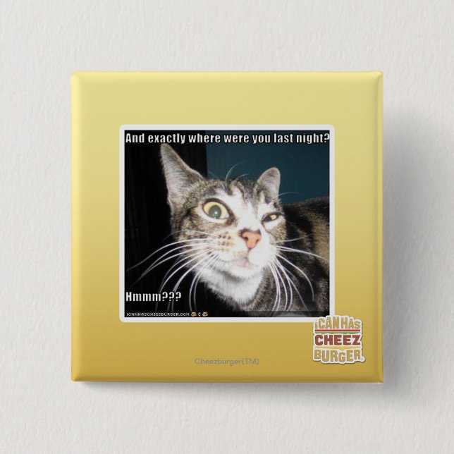 Where were you 15 cm square badge (Front)