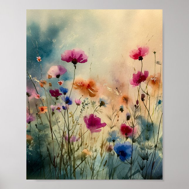 Where Wildflowers Breathe Poster (Front)