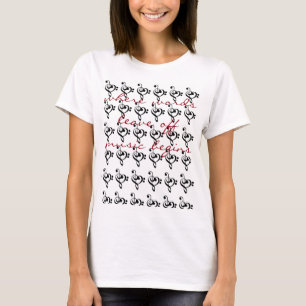 Where Words Leave Off Music Begins T-Shirt