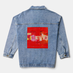 Where You Can Gradient Denim Jacket