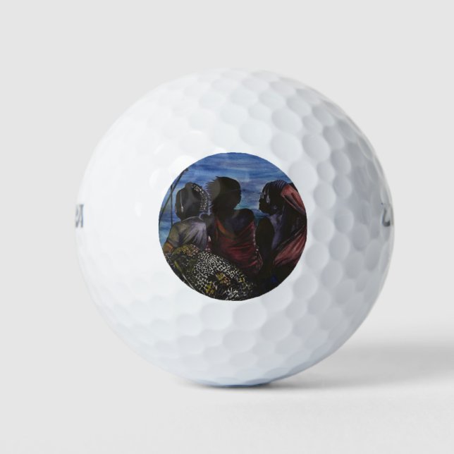 Where's Daddy? Harbour Island Golf Balls (Front)
