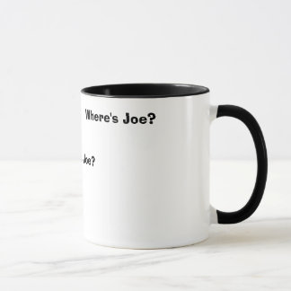 Where's Joe?, Where's Joe?, Where's Joe? Mug