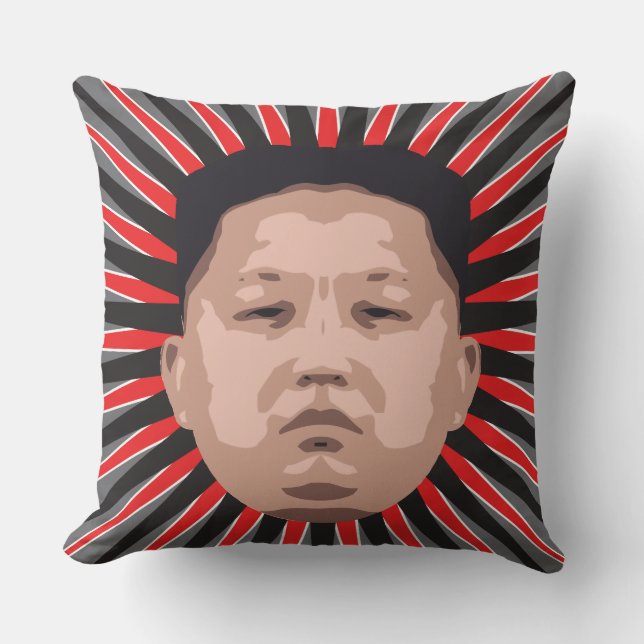 Where's Kim Jong Un? Cushion (Front)