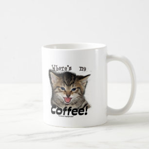 Where's my Coffee Cat Mug