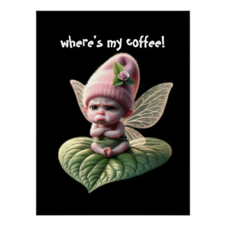 Where's My Coffee! Poster
