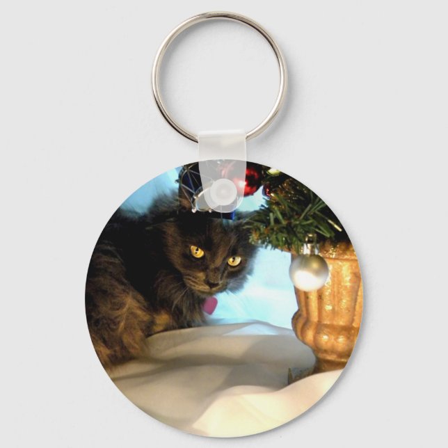 Where's My Presents? Key Ring (Front)