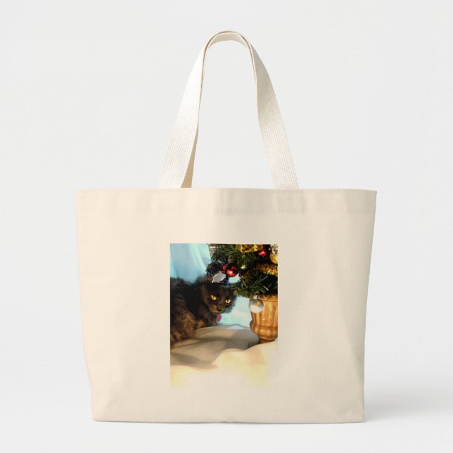 Where's My Presents? Large Tote Bag (Front)