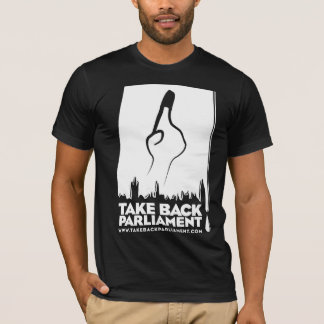 Where's my vote? Men's black t-shirt