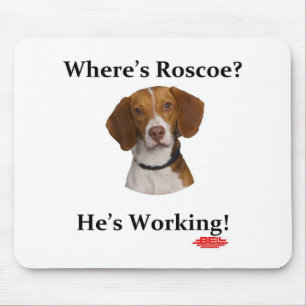 Where's Roscoe? Mouse Pad