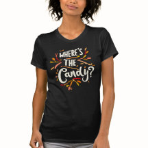 Where's The Candy Fall Typography 