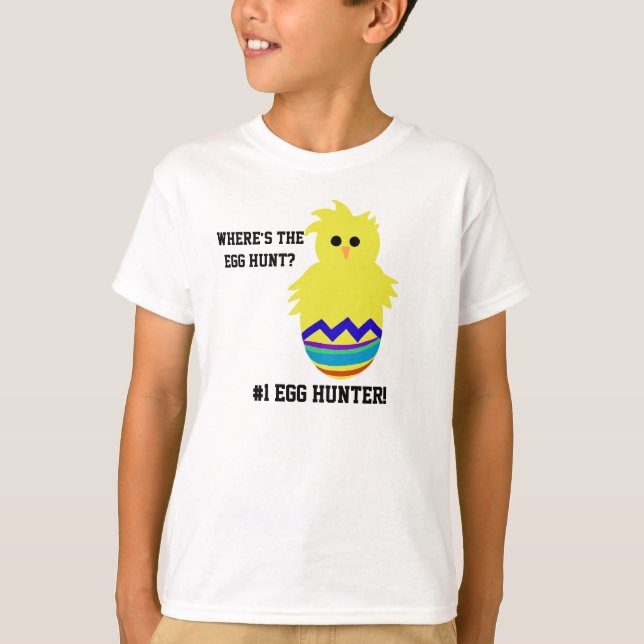 Where's the Egg Hunt T-shirt (Front)
