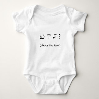 Where's The Food? Baby Bodysuit