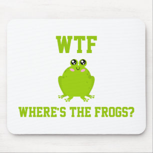 Where's the Frogs Mouse Pad