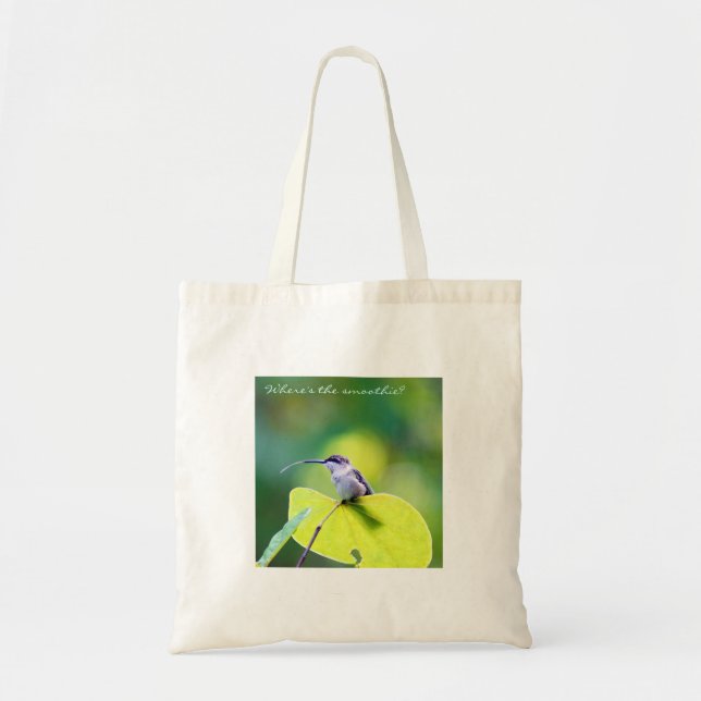 Where's the Smoothie? Tote Bag (Front)