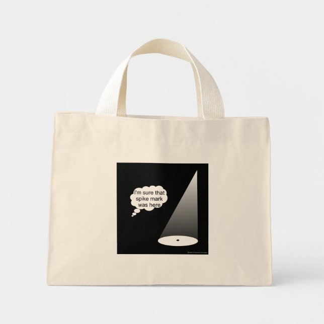 Where's The Spike Mark Light Coloured Bags (Front)