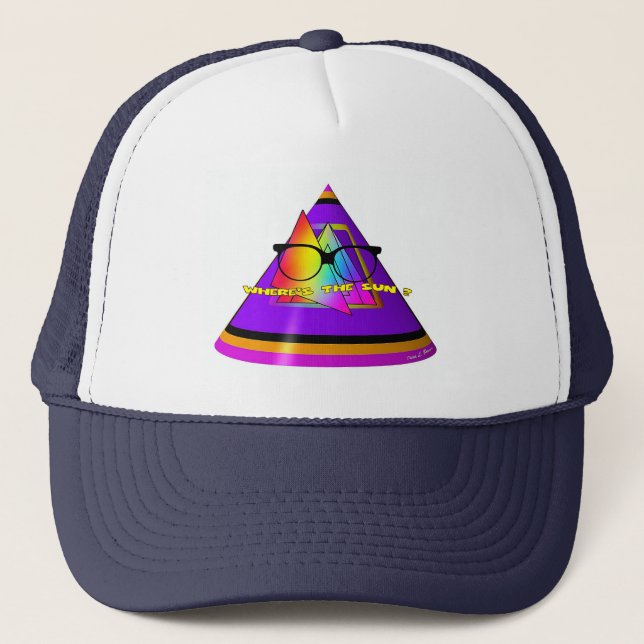 Where's The Sun? Trucker Hat (Front)