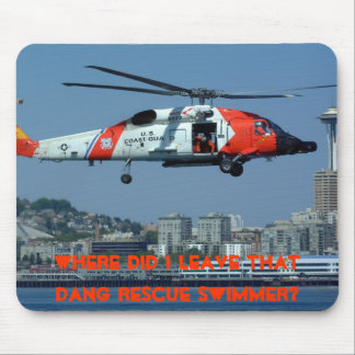 WHERE'S THE SWIMMER? MOUSE PAD