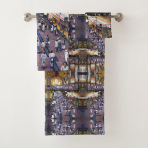 Where's the Woman's Water Closet? Budapest Bath Towel Set