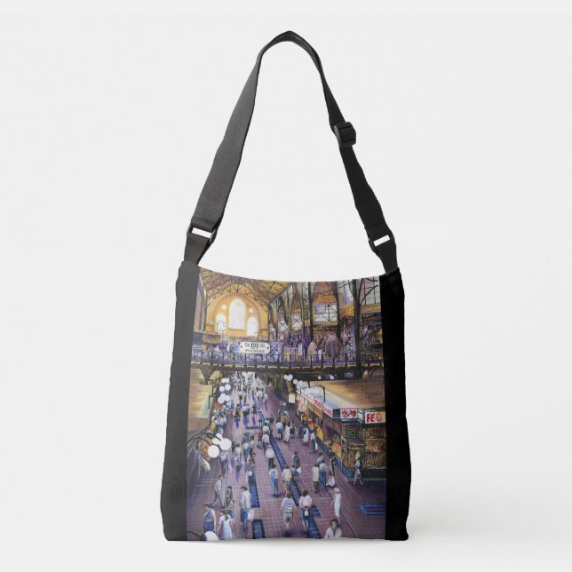 Where's the Women's Water Closet? Crossbody Bag (Front)