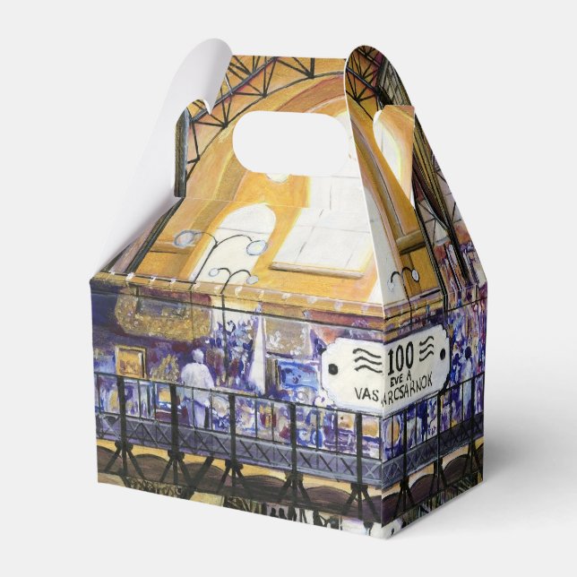 Where's the Women's Water Closet? Favour Box (Back Side)