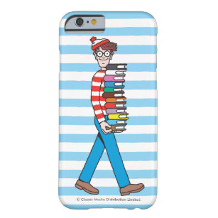 Where's Waldo Carrying Stack of Books Barely There iPhone 6 Case