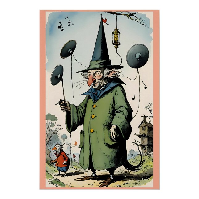 Wherever I May Gnome Poster (Front)