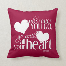 Wherever you go, go with all your Heart