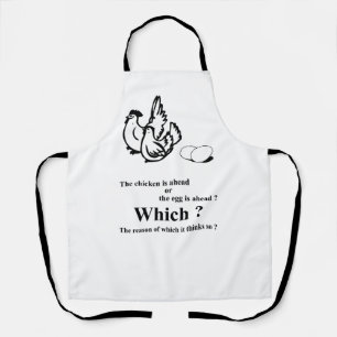 Which came first ? apron