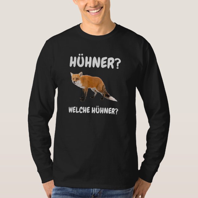 Which Chickens Fox Meme T-Shirt (Front)