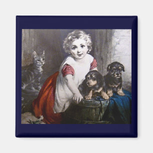 Which do you like?  Magic Lantern Slide Magnet