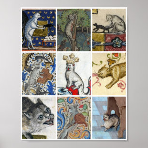 Which Mediaeval Cat Are You Today? Poster