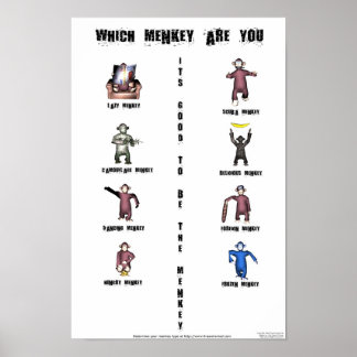 Which Menkey Are You? Poster