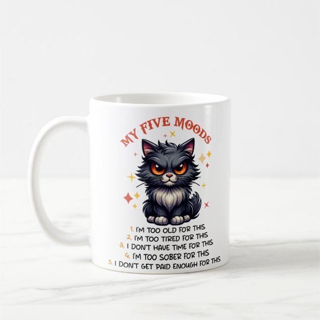 Which Mood Are You!! Coffee Mug (Left)