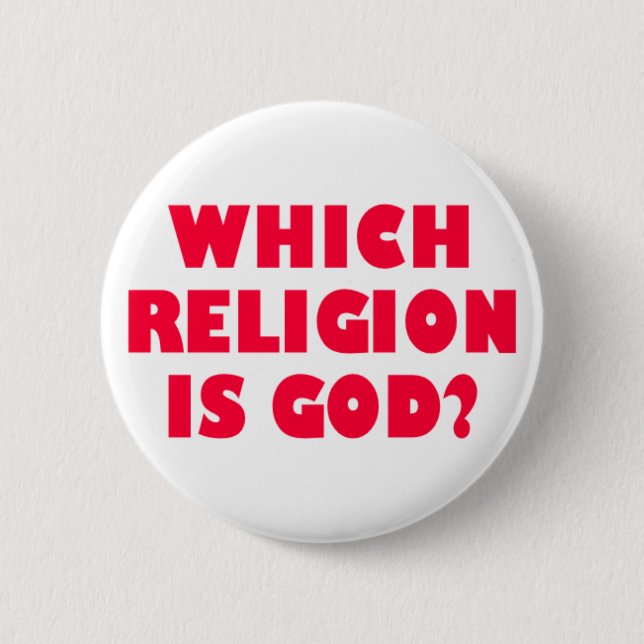 Which One? 6 Cm Round Badge (Front)