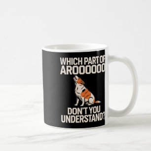 Which Part Of Aroooooo Dog Lover Beagle Dog Owners Coffee Mug
