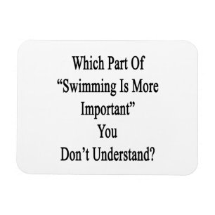 Which Part Of Swimming Is More Important You Don't Magnet