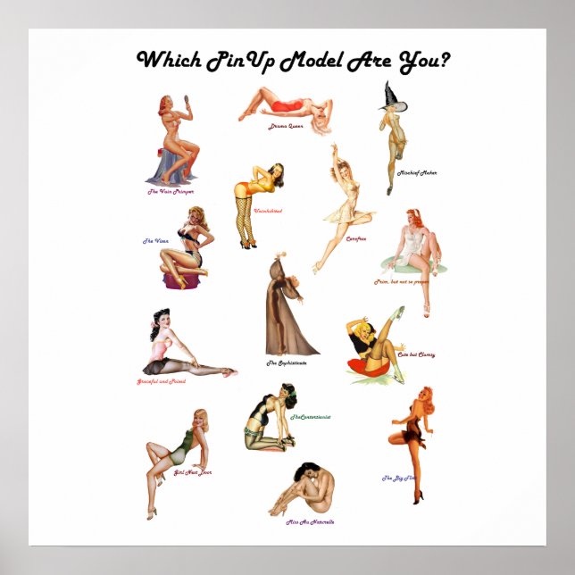 Which PinUp Model Are You? poster (Front)