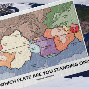Which Plate Are You Standing On? (Plate Tectonics) Jigsaw Puzzle