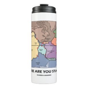 Which Plate Are You Standing On? Plate Tectonics Thermal Tumbler