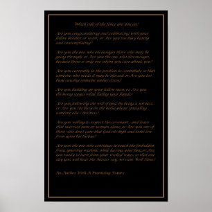 Which Side of The Fence - Poster