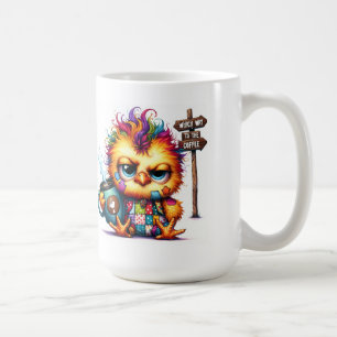 "Which way to the coffee" Coffee Mug