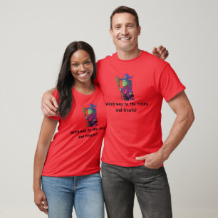 Which way to the Tricks and Treats T-Shirt