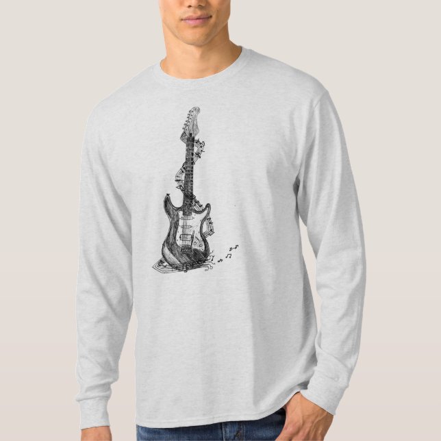 While My Guitar Gently Weeps T-Shirt (Front)