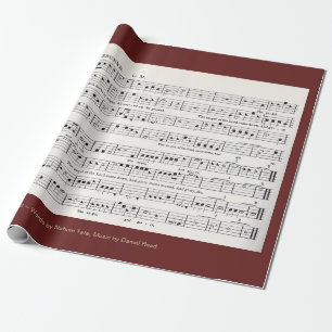 "While Shepherds Watched their Flocks by Night" Wrapping Paper