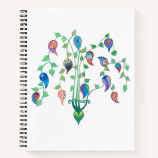 Whimsey Vines Notebook