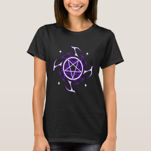 Whimsi Goth Abstract Pentacol Witch Dark Magic Sym T-Shirt